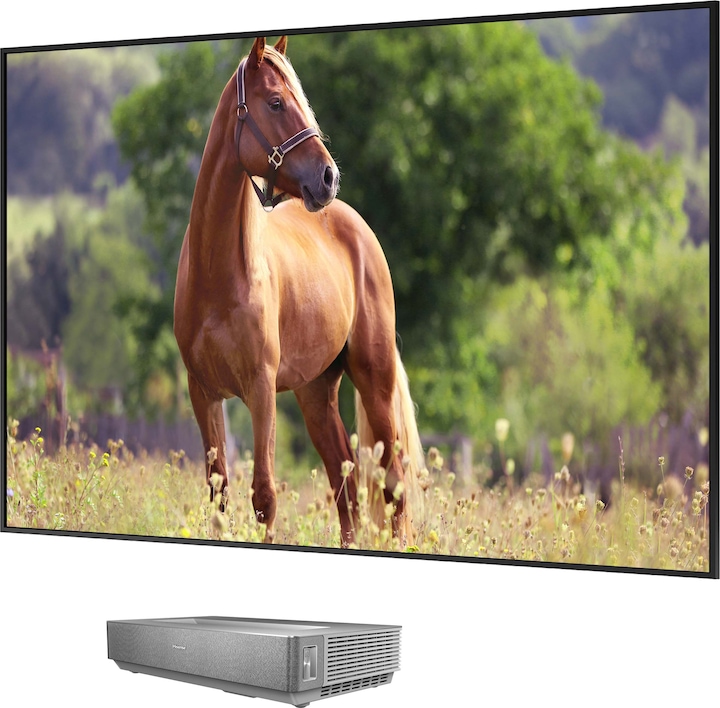 Actual product image Hisense 100L5HD incl. 100" ALR Daylight Screen (4K, 2600 lm, 0.25:1)