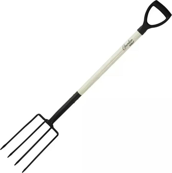 Actual product image Dedra Digging fork with wooden handle, D plastic handle 120cm