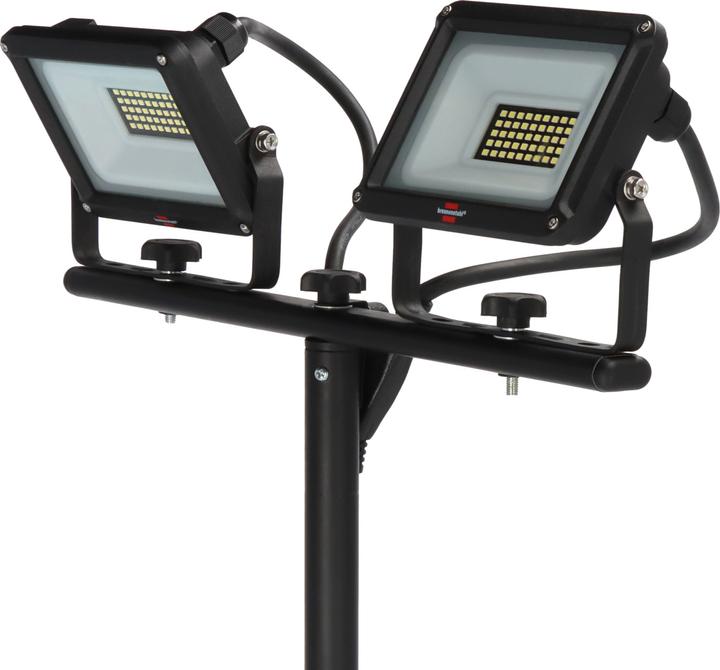 Produktbild Brennenstuhl Stativ LED Strahler JARO 6060 T 4800lm, 2x 20W, 3m H07RN-F 3G1,0, IP65 (4800 lm)