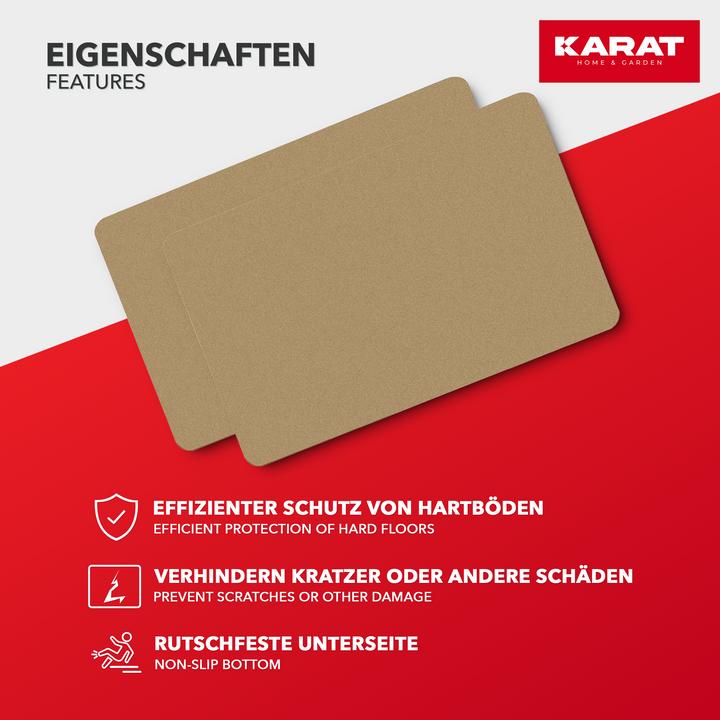 Actual product image Karat Floor protection mat colour (90 x 120 cm)