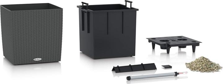 Actual product image Lechuza Flowerpot Cube Cottage 40 (40 x 39 x 40 cm)