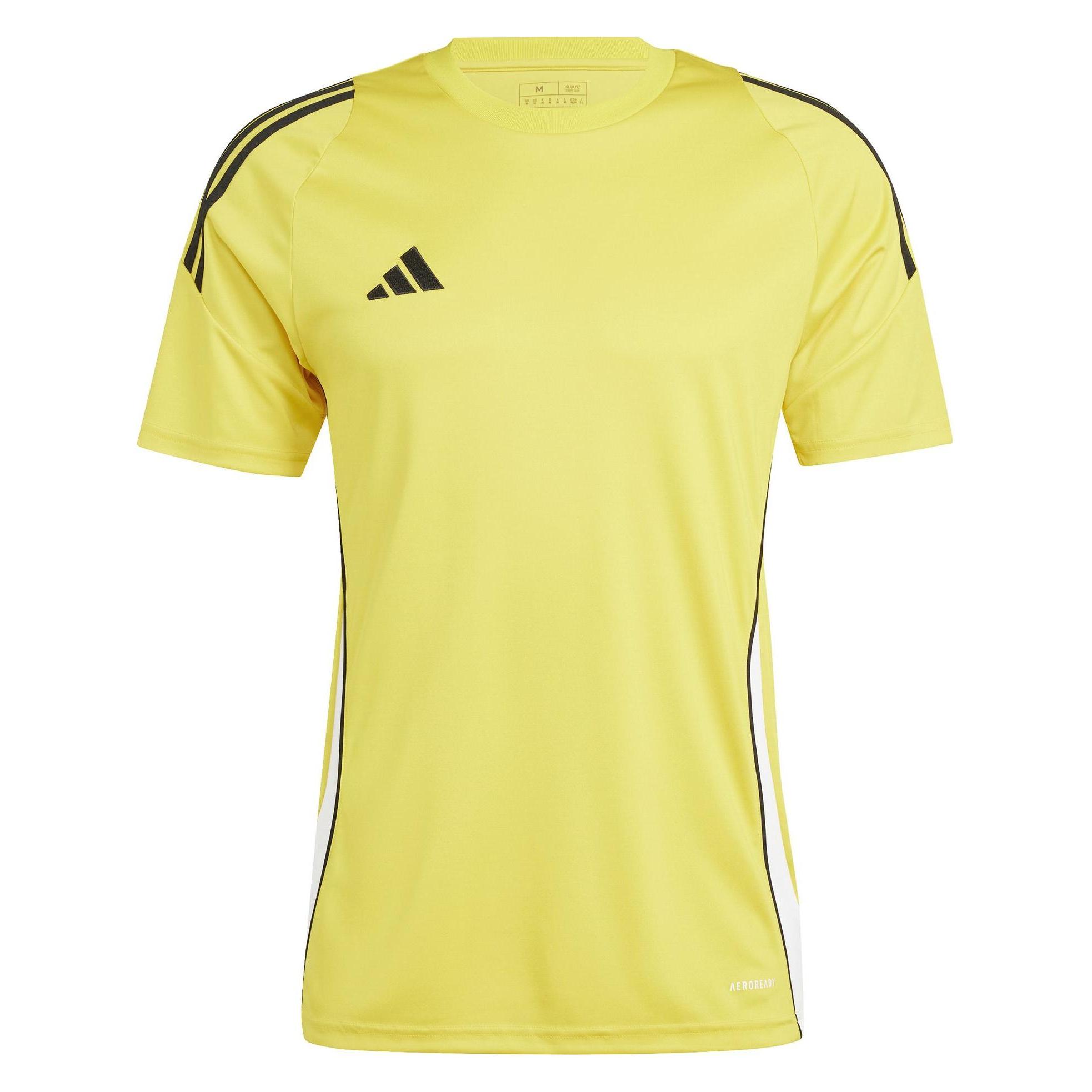 Adidas, Herren, Sportshirt, TIRO24 Jsy (Xxl), Gelb, Weiss, Grau, Xxl