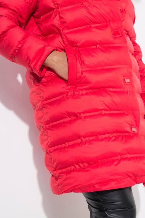 Produktbild Angel of Style Steppmantel, Straight Fit, Kapuze, Neon-Bänder (44)