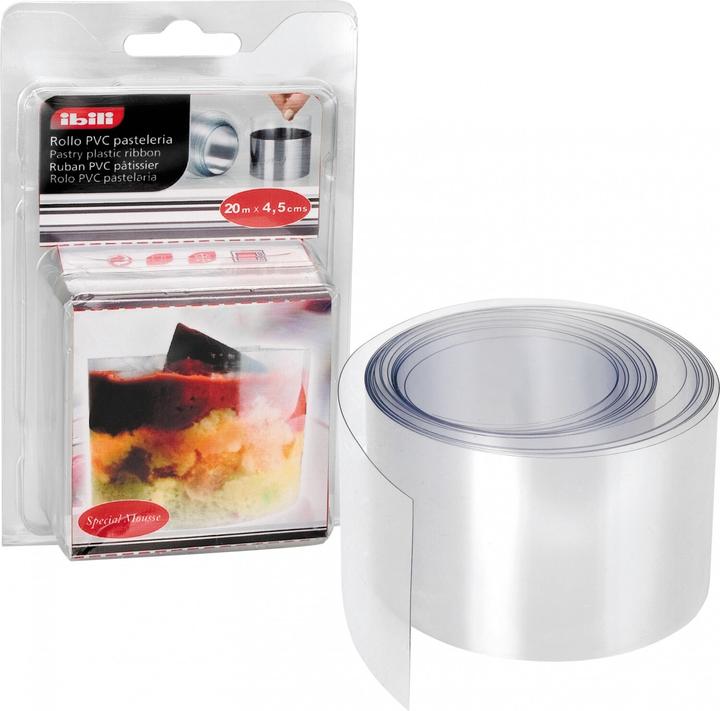 Produktbild Ibili Folie für Servierring 20 m x 4,5 cm leicht zum hereausnehmen (4.50 cm)