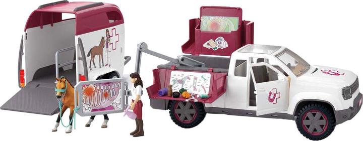 Actual product image Schleich Mobile Tierärztin mit Anhänger