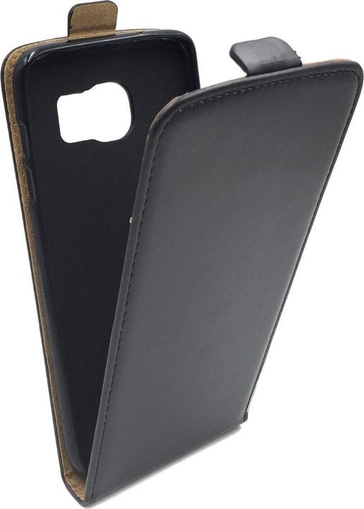 Actual product image König Design Mobile Phone Case for Samsung Galaxy S7 Edge Protective Wallet Cover 360 Case Black (Samsung Galaxy S7 Edge)