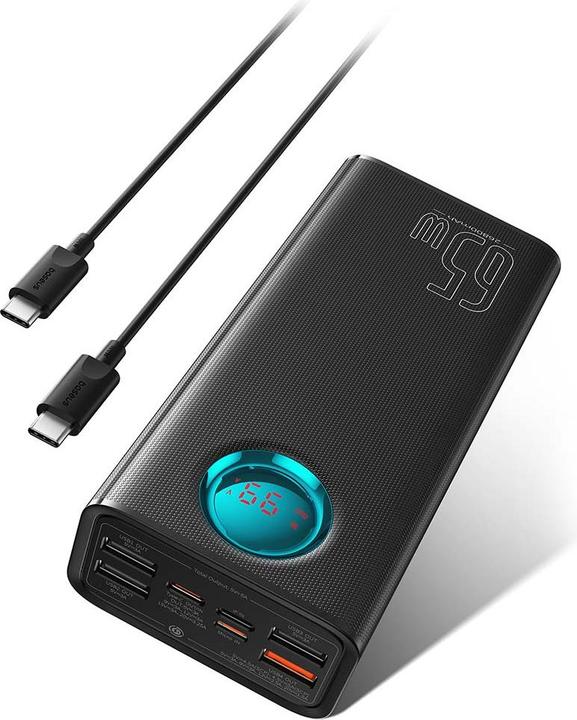 Baseus Amblight Digital Display Charger (26800 mAh, 65 W, 99.90 Wh)