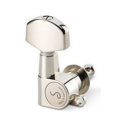 Schaller M6 Mini 3l3r LMB SP nickel, Zubehör Instrumente, Silber