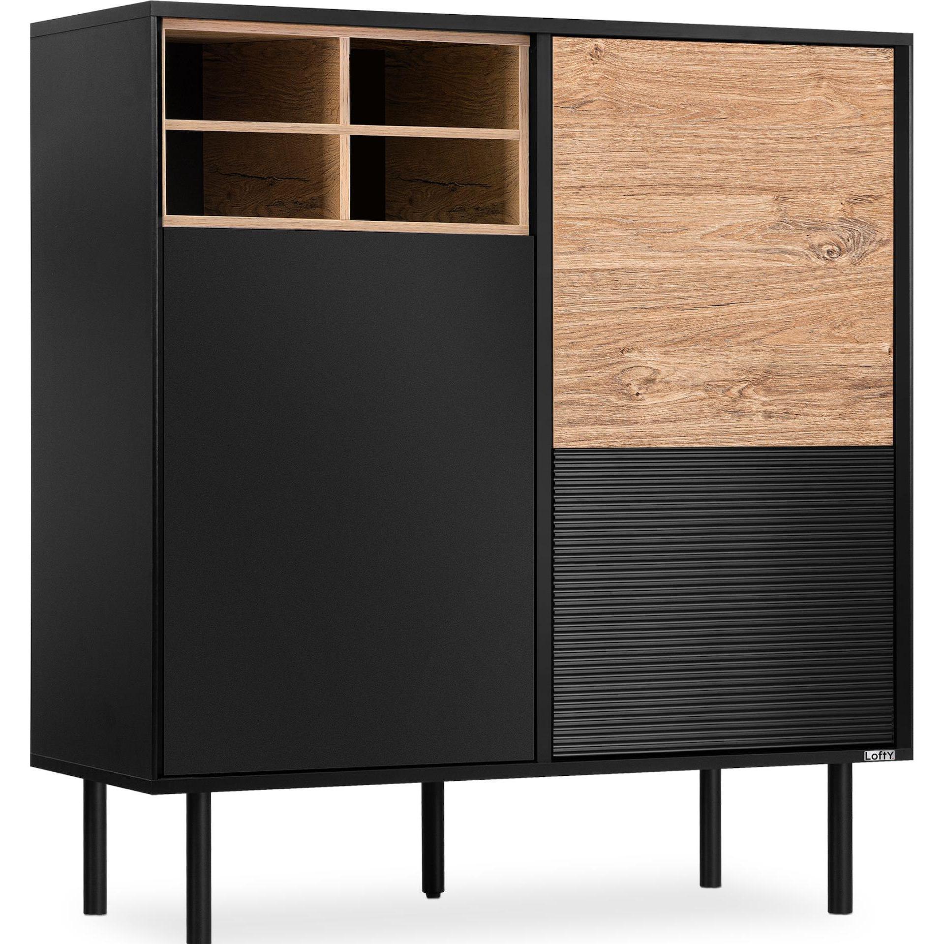 Konsimo, Kommode + Sideboard, Lofty (101.5 x 109.5 x 41 cm)