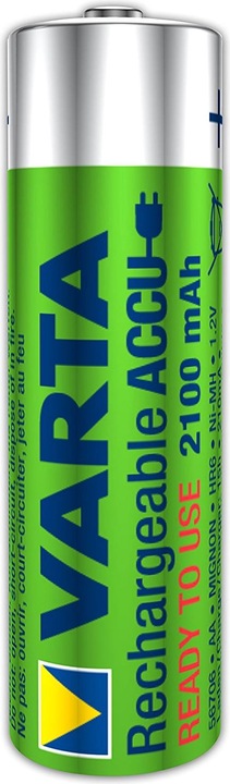 Actual product image Varta Recharge Accu Power (2 pcs., AA, 2100 mAh)