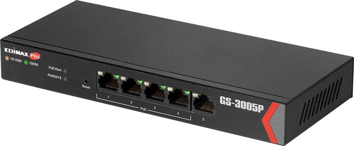 Produktbild edimax Long Range 5-Port Gigabit Web Managed Switch with 4 PoE+ Ports (PB 72W) (5 Ports)