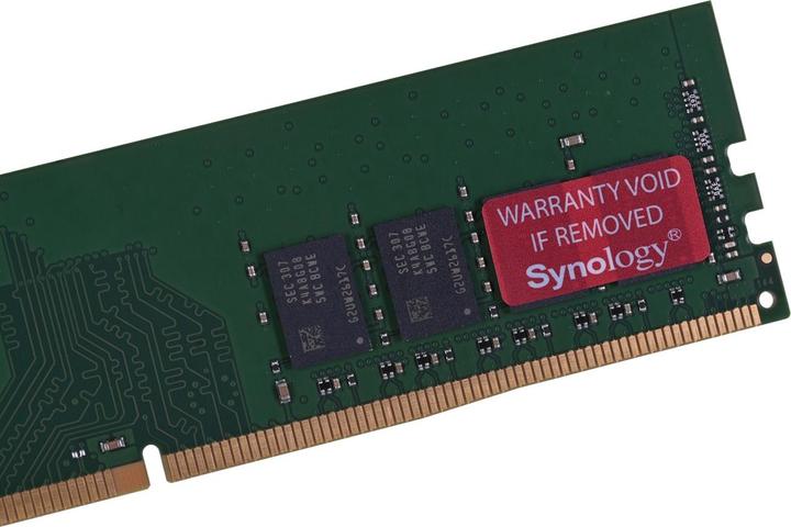 Image du produit Synology D4EU01-8G (1 x 8GB, 2666 MHz, RAM DDR4, DIMM)