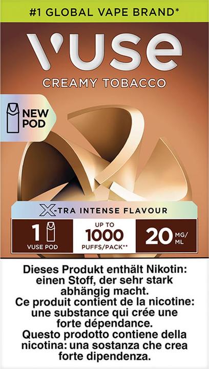 Immagine prodotto Vuse Tabacco cremoso