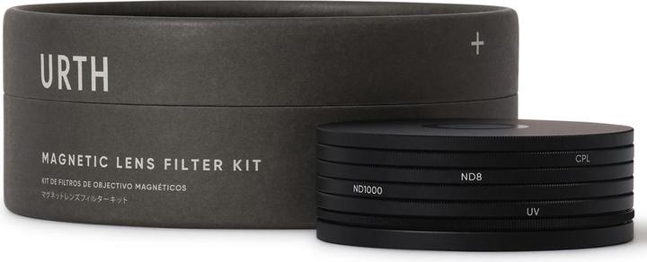 Urth 58mm Magnetic Essential Kit (Plus+) (UV+CPL+ND8+ND1000) (ND / grijsfilter)