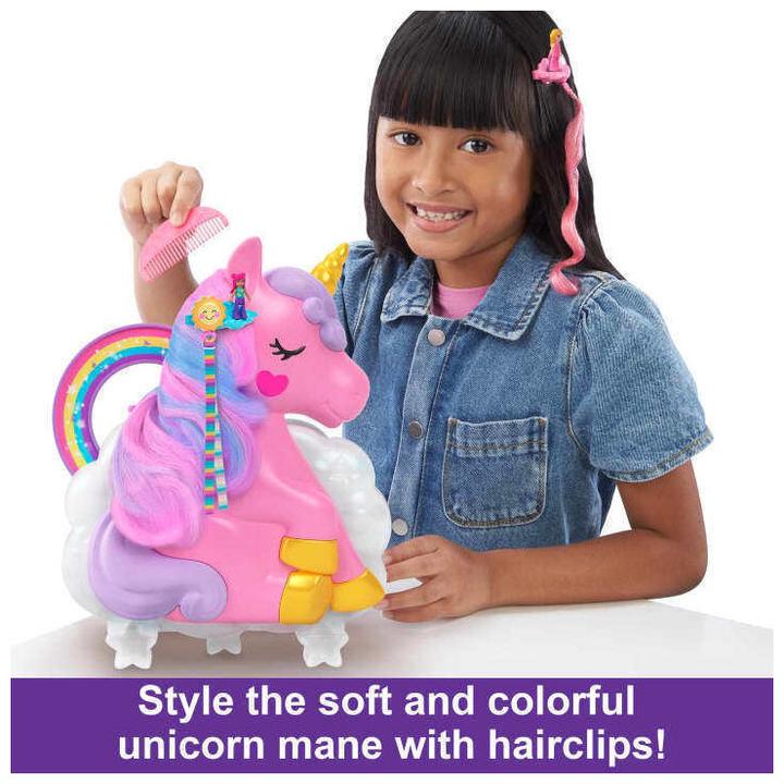 Immagine prodotto Polly Pocket Scatola del gioco dei capelli di unicorno