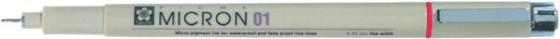 Produktbild Sakura Fineliner Pigma Micron 0,25mm XSDK0119 (Rot)