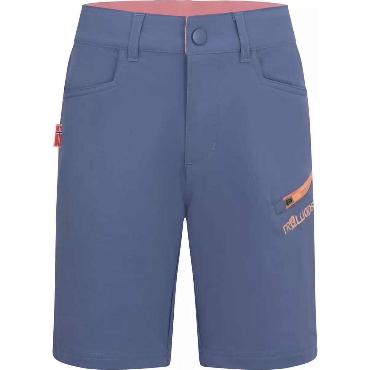 Trollkids, Unisex, Velohosen, Haugesund Shorts (140), Blau, 140