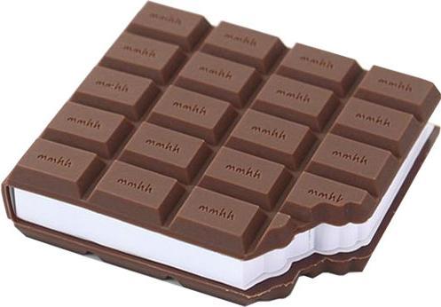 Actual product image Sticky notes chocolate