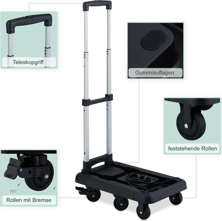 Actual product image Relaxdays Transport cart (100 kg)