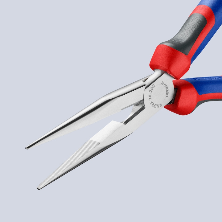 Produktbild Knipex Flachrundzange mit Schneide (200 mm)