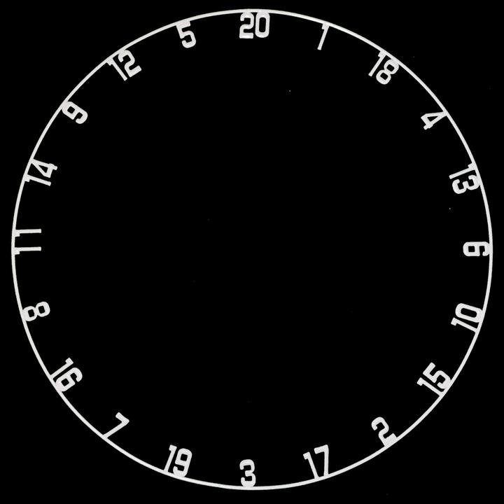 Bull's Bague de numérotation du conseil d'administration