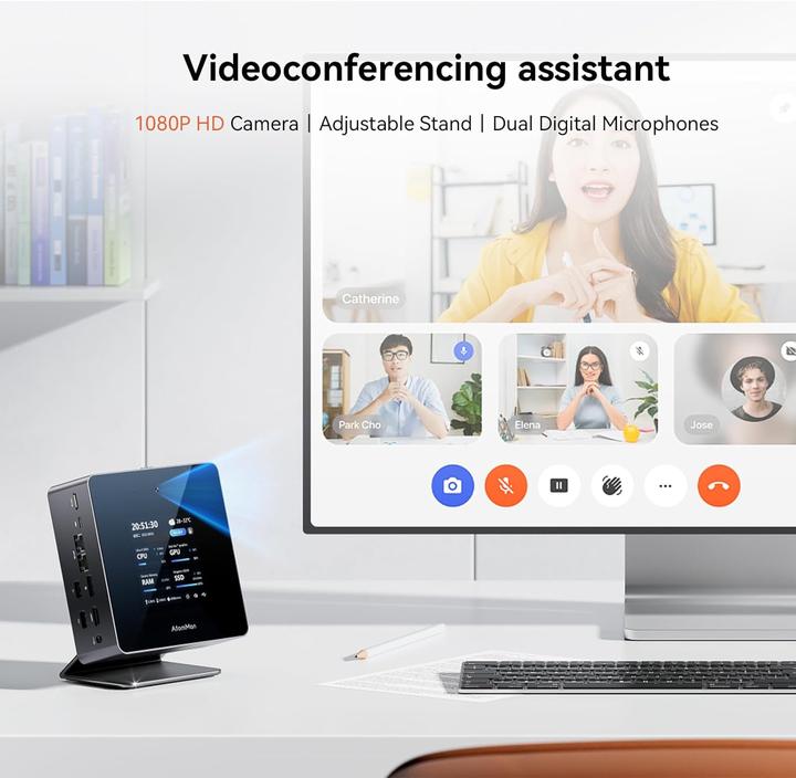 Immagine prodotto Minisforum X7 Ti (1000 GB, 32 GB, Intel Core Ultra 9 185H, Grafica Intel Arc)