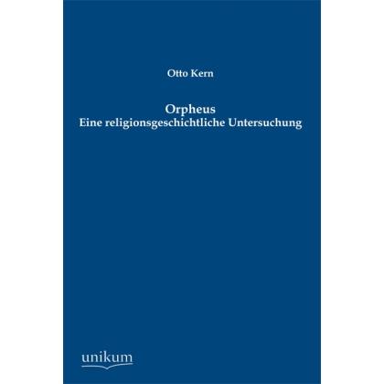 Orpheus, Fachbücher von Otto Kern