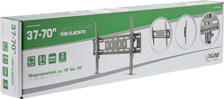 Produktbild InLine Basic Wandhalterung (Wand, 37", 50 kg)