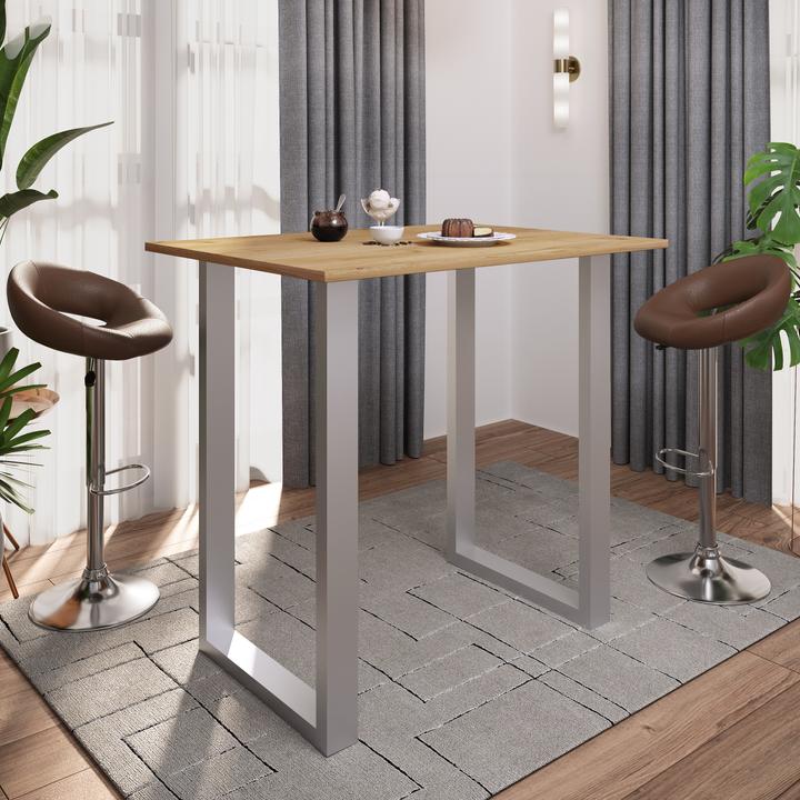 Actual product image VCM Holz Bartisch Stehtisch Xona 110x80 (110 x 80 x 102 cm)