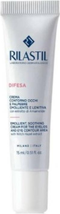 Actual product image Rilastil Difesa Eye and Eyelid Contour Cream Emollient and Soothing 15ml (Eye Care Cream, 15 ml, Day)