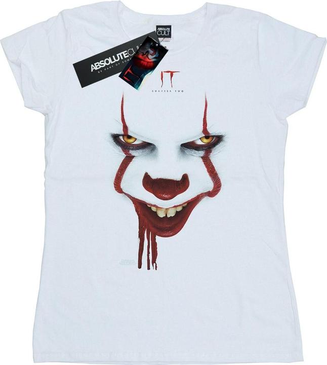 Actual product image Universal Textiles Womens/Ladies Pennywise Poster Stare Cotton T-Shirt (S)