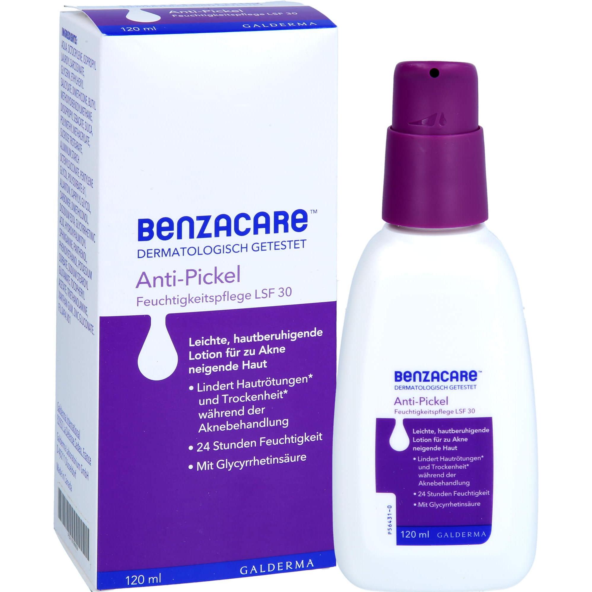 Thumbnail - Benzycare, Bodylotion, Benzacare Antipickel Feu30, 120 ml CRE (Körperlotion, 120 ml)