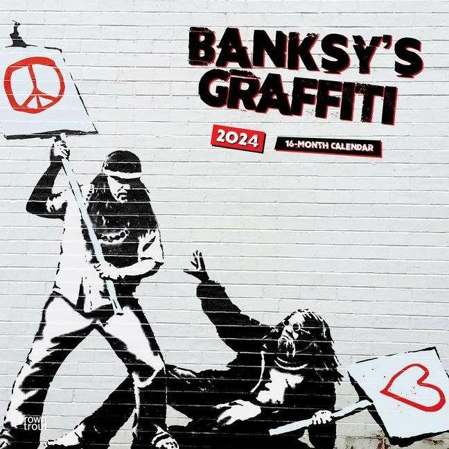 Actual product image Banksy's Graffiti 2024 Square (English, BROWN TROUT US 2024, 2023)