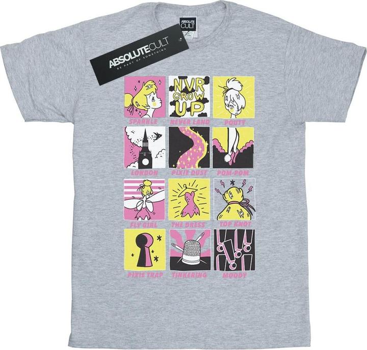 Produktbild Disney Tinkerbell Squares TShirt (XL)