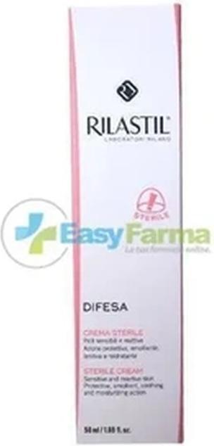 Actual product image Rilastil Defence Sterile Cream (Facial cleansing wipes, 50 ml)