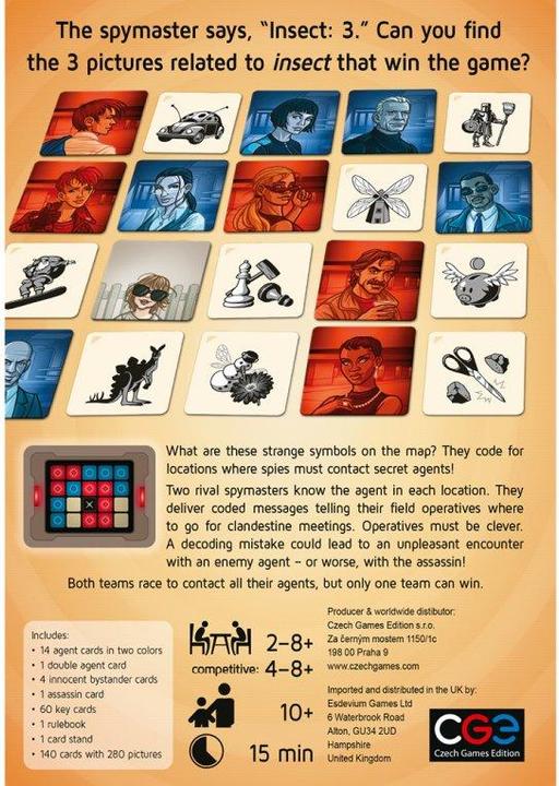 Produktbild Asmodée Codenames Pictures (Deutsch)