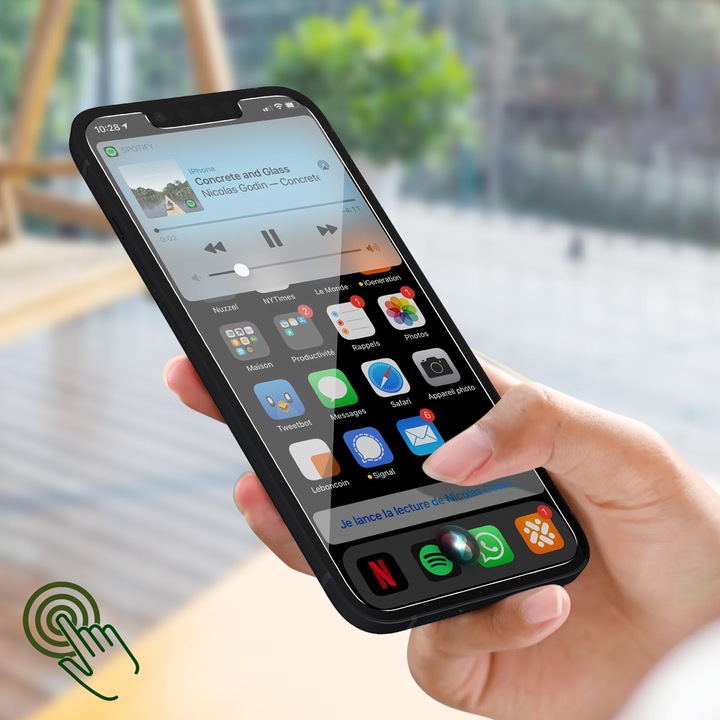 Produktbild Just Green Bio Screen Protector (1 Stück, Apple iPhone 13)