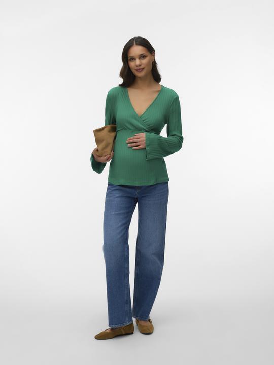 Immagine prodotto Mamalicious Eng anliegend V-Ausschnitt Top Bluse