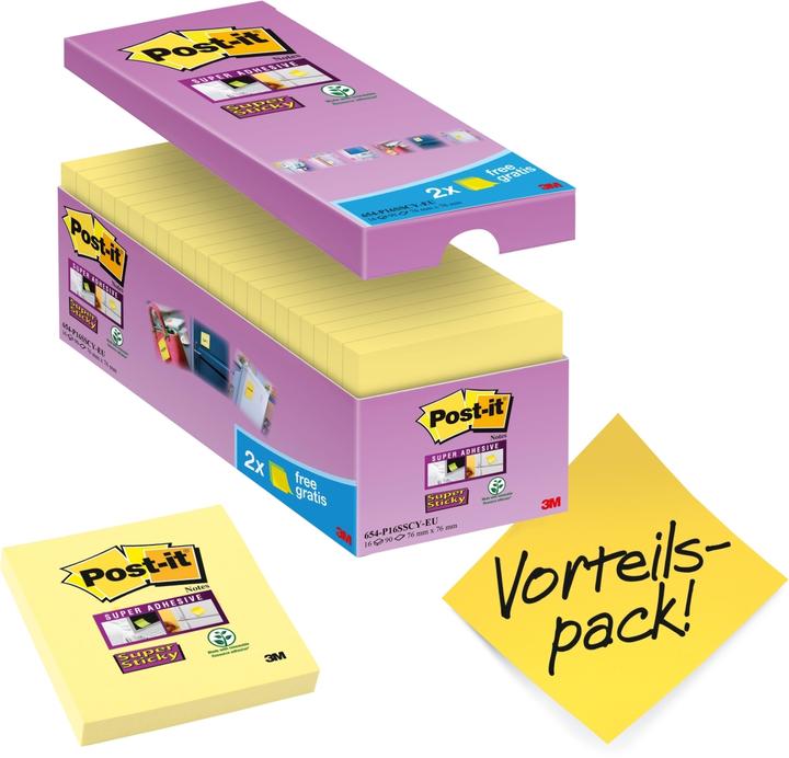 Immagine prodotto Post-it Super Sticky (76 x 76 mm)