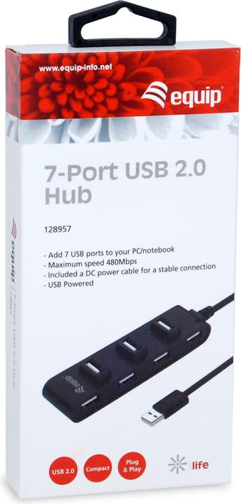 Actual product image equip Compact (USB-A, 7 ports)