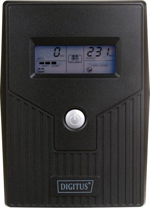Image du produit Digitus Source d'alimentation UPS de secours Line-Ineractive LCD, 800 VA (800 VA, 480 W, Line-interactive Onduleur)