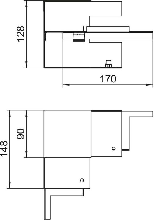 Image du produit OBO Bettermann OBO GS-AI90130RW Angle intérieur asymétrique 90x130mm St FS série (13 cm)