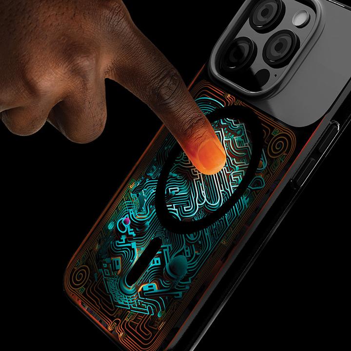 Image du produit STM Reveal Warm MagSafe – iPhone 15 Pro Hülle (Black Realm) (Apple iPhone 15 Pro)