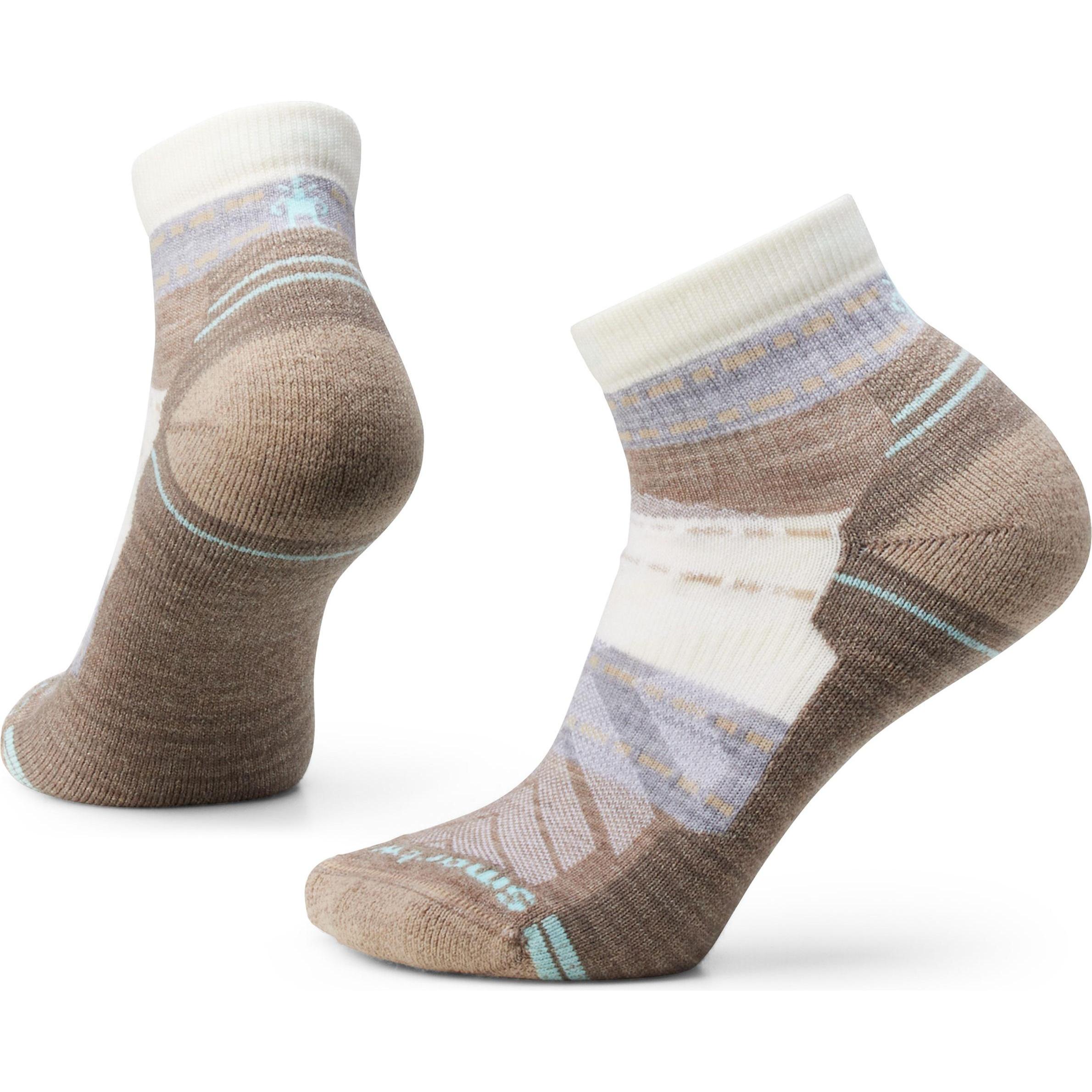 Smartwool, Damen, Sportsocken, Ws Hike Light Cushion Ankle (L), Braun