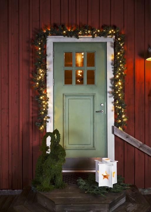 Produktbild Konstsmide 2708-800 LED-Dekobeleuchtung Fichte Bernstein LED Grün