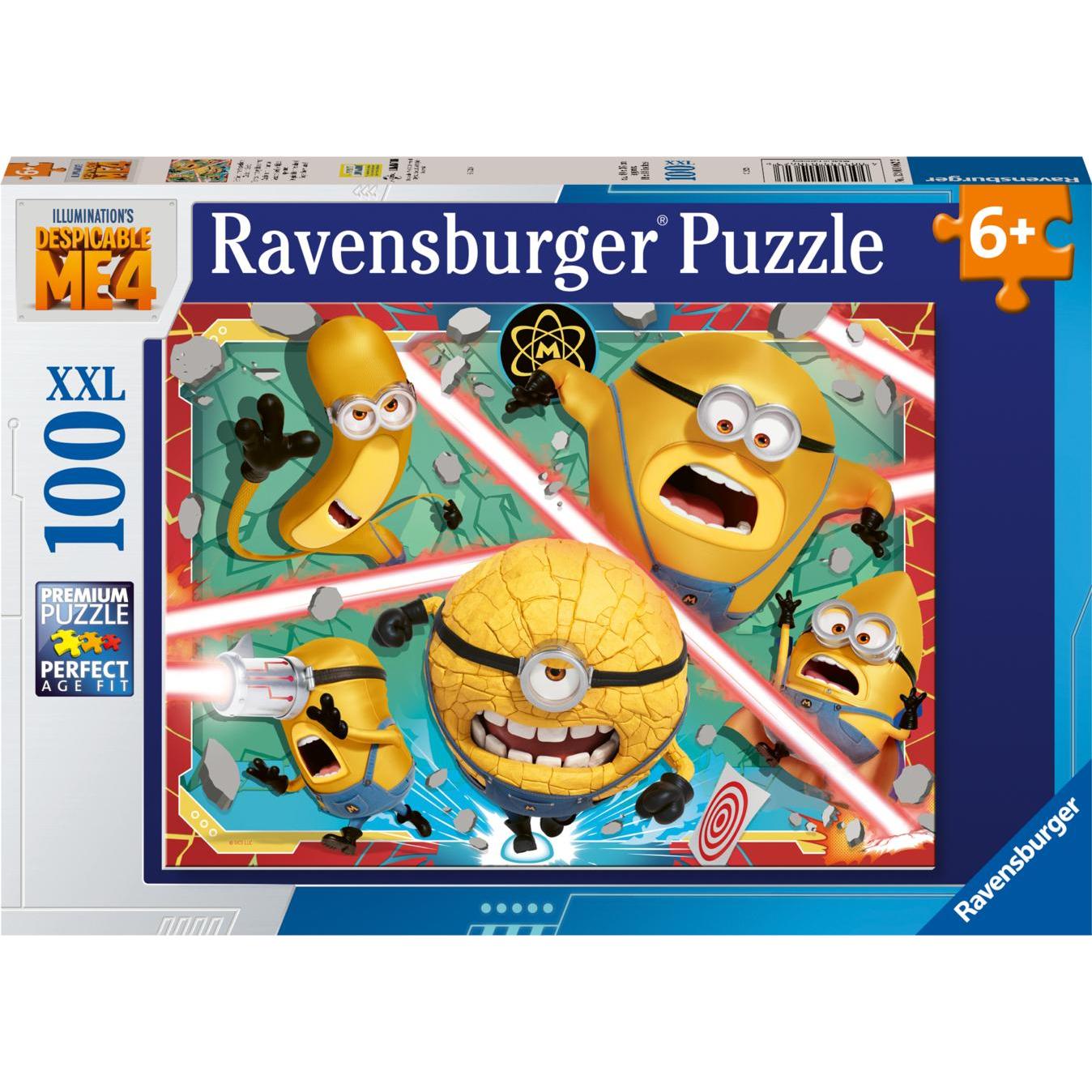 Ravensburger Kinderpuzzle 12001062 - Despicable Me 4 - 100 Teile XXL Despicable Me Puzzle für (100 Teile)