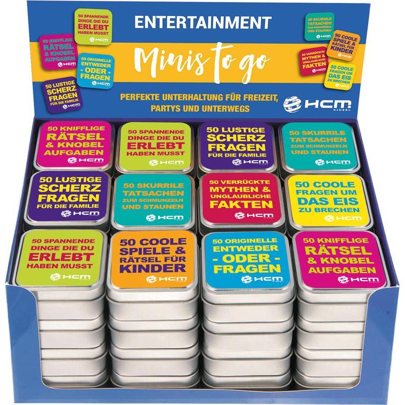 HCM Kinzel Minis to go Entertainment (48er Display) (Deutsch)