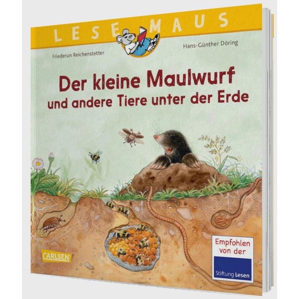 Thumbnail - LESEMAUS 178: Der kleine Maulwurf und andere Tiere unter der Erde, Kinderbücher von Hans-Günther Döring, Friederun Reich...
