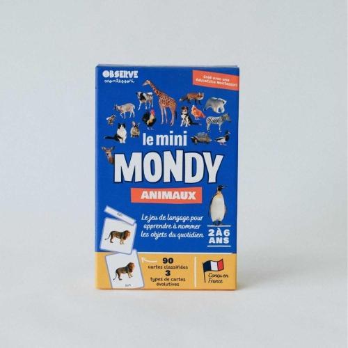 Actual product image Mini mondy animaux (French)