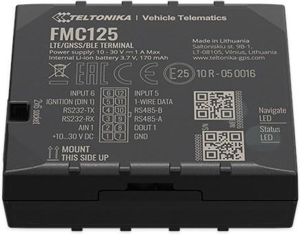 Actual product image Teltonika FMC125, 4G/LTE Tracker, Dual SIM